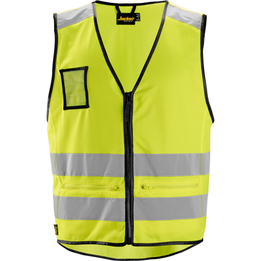 Snickers Workwear 4310 AllroundWork Vest varsel, gul XXL, Klær Snickers Workwear 4310 AllroundWork Vest varsel, gul XXL, Klær