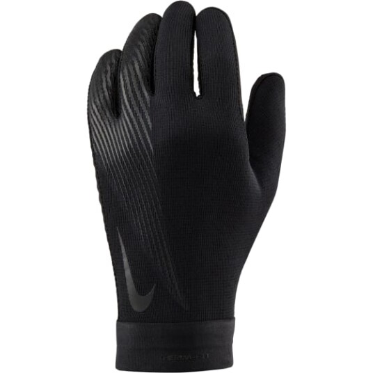 Nike Academy Therma-FIT Football Gloves Black/Black/Black XL