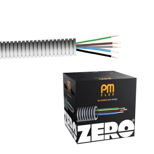 PM FLEX FK ZERO Kabel forhåndslagt, 16 mm x 100 m 5G 1,5 mm²