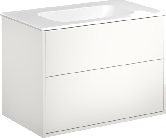 Gustavsberg Artic GB71ACVU80TMSW Kommodepakke hvit/matt hvit 80 cm Hvit/matt Hvit Baderom