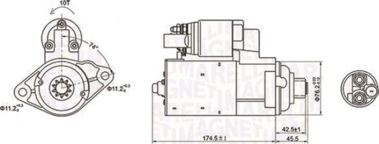 MAGNETI MARELLI 063721409010 Starter MAGNETI MARELLI 063721409010 Starter