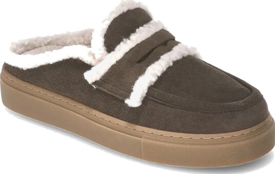 Inuikii Mule Wool DARK BROWN 46