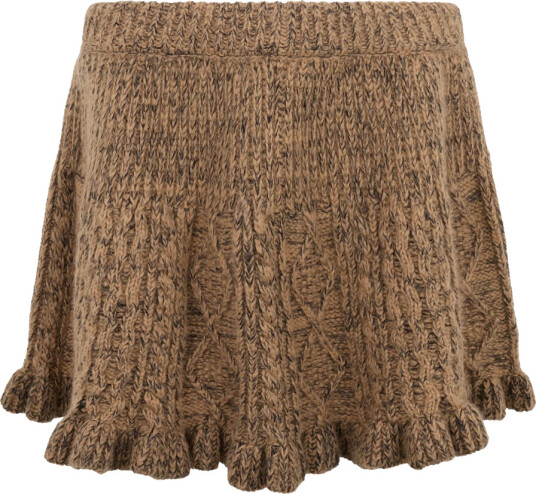 RED Valentino Dame Skjørt Brun S,