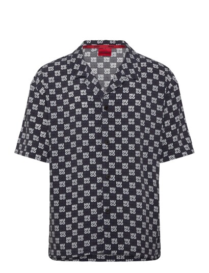 HUGO Beach Shirt Relaxed Navy M HUGO Beach Shirt Relaxed Navy M