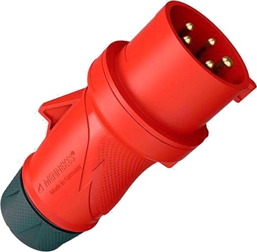 Mennekes CEE Støpsel PTX S (5-polet 32A) 400V IP54