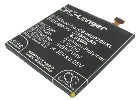Huawei Batteri (2350 mAh 3.8 V) passende til Huawei Ascend P2
