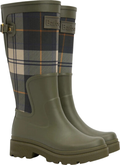 Barbour Dame Sko Grønn 36 EU,