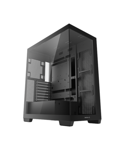 DeepCool CG580 Miditower Kabinett ITX/Micro-ATX/ATX Svart med Herdet Glass