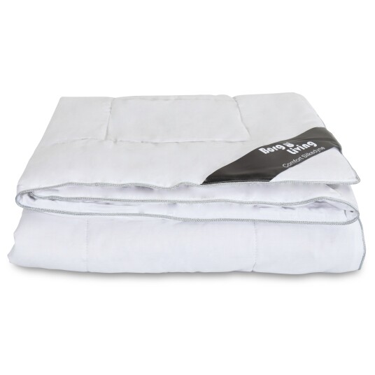 Borg Living Silkedyne 240x220 cm King Size Mulberry silke Temperaturregulerende Helårs Lun