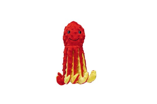Beeztees Amy Kosedyr Blekksprut Rød 25Cm