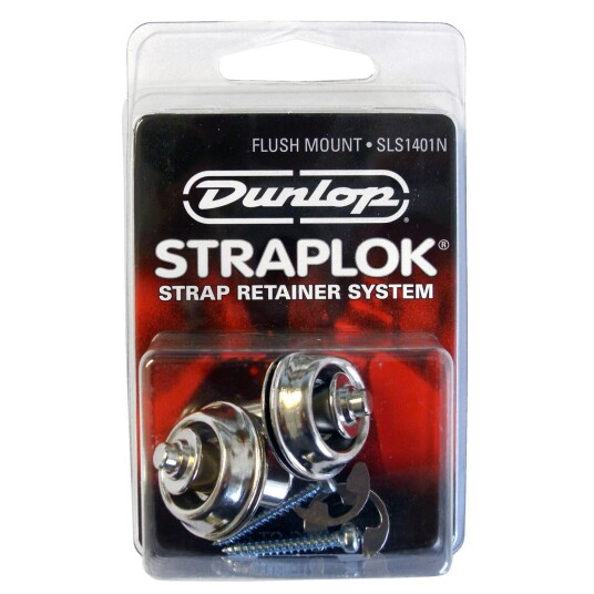 Dunlop Sls 1401n Nickel Flush Straplok