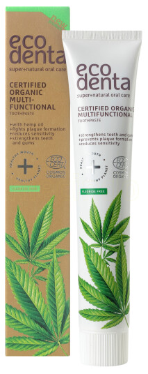 Ecodenta Tannkrem M. Hemp Oil Ø  75ml