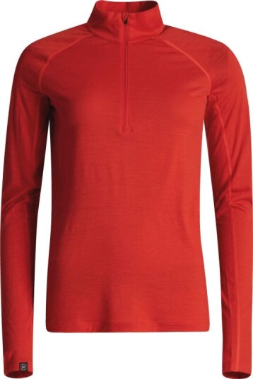 Lundhags Women's Gimmer Merino Light 1/2 Zip R?d XL Woman