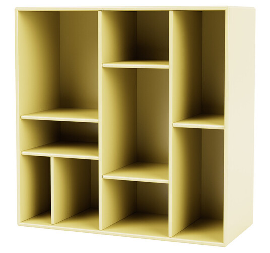Montana COMPILE dekorativ hylle 69,6x69,6 cm Camomile 159