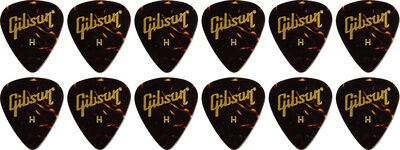 Gibson Tortoise Picks Heavy 12pc
