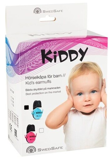 SwedSafe Kiddy Hørselsvern til Barn & Babyer Blå 1 Stk