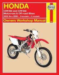 Honda Crf250 & Crf450 (02 - 06) Av Haynes Publishing