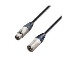 Adam Hall Mikrofonkabel 5m Tysk Kabel Med Neutrik Plugger Adam Hall Mikrofonkabel 5m Tysk Kabel Med Neutrik Plugger