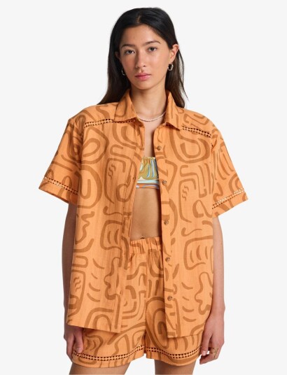 Billabong Summers End Shirt   Orange   XS
