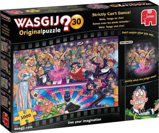 Wasgij Original 30 Puslespill Strictly Can't Dance! 1000 Brikker