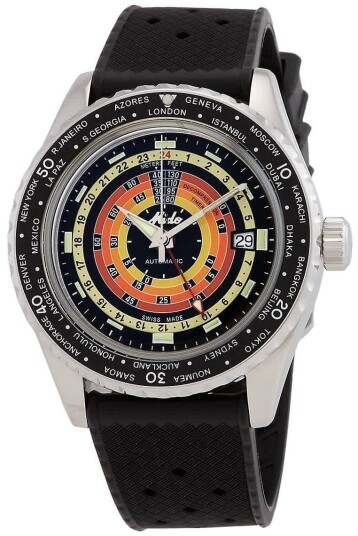 Mido Herreklokke M026.829.17.051.00 Ocean Star Flerfarget/Gummi