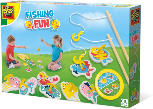 SES Creative Fiskespill Få en skumfisk på kroken
