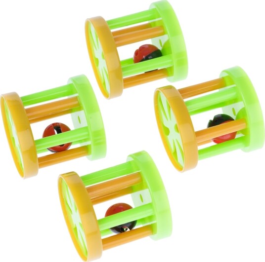Zooplus Basics Katteleke Sett Med Bjeller 4 Stk