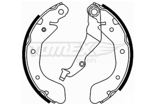 Bremsesko sett TOMEX Brakes TX 21 93