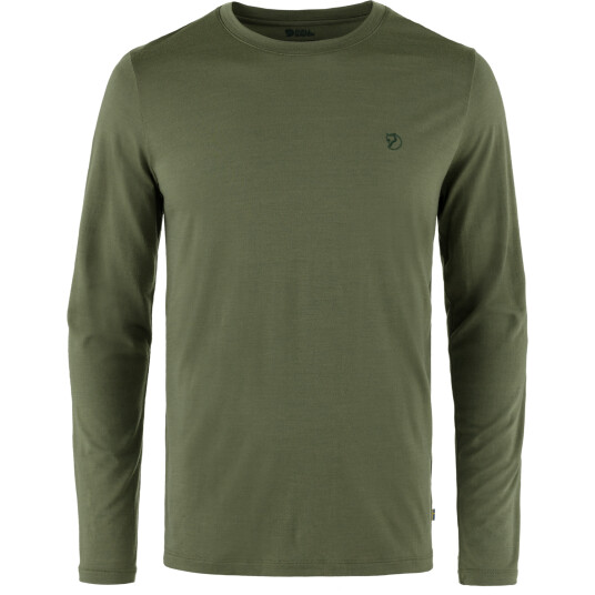 Fjällräven Men's Abisko Wool Ls Laurel Green S, Laurel Green Fjällräven Men's Abisko Wool Ls Laurel Green S, Laurel Green