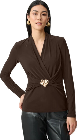 Joseph Ribkoff Dame Topper Brun XL,