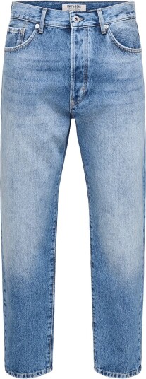 ONLY & SONS Onstye Loose Tape. Dmb 0130 Dot Dnm DARK MEDIUM BLUE DENIM 34 x 32 ONLY & SONS Onstye Loose Tape. Dmb 0130 Dot Dnm DARK MEDIUM BLUE DENIM 34 x 32