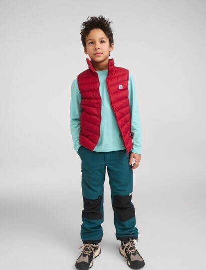 Reima Down Vest Fiskari Burgundy 110