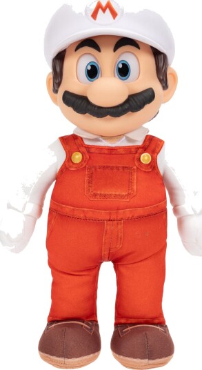 Super Mario Galaxy Movie Kosedyr Fire Mario 35 cm Super Mario Galaxy Movie Kosedyr Fire Mario 35 cm