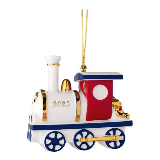 Villeroy & Boch Christmas Classic juletrepynt lokmotiv 8,5 cm Villeroy & Boch Christmas Classic juletrepynt lokmotiv 8,5 cm