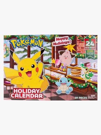Pokemon Julekalender 2025 med figurer og tilbehør Pokemon Julekalender 2025 med figurer og tilbehør