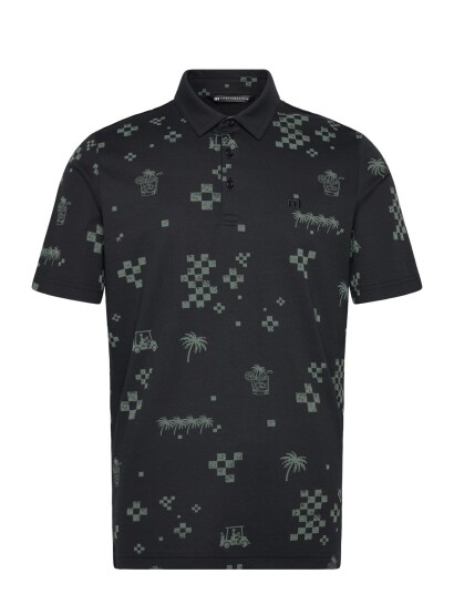 TravisMathew Beverage Cart Polo Black M TravisMathew Beverage Cart Polo Black M