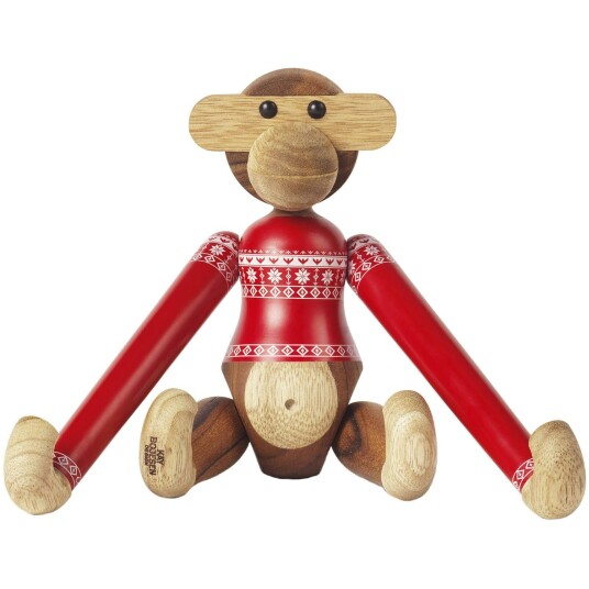 Kay Bojesen Denmark - Ape christmas jumper 2024 liten teak/limba