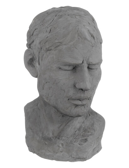 Mette Ditmer His Reflective Mind Bust Grey ONE SIZE Mette Ditmer His Reflective Mind Bust Grey ONE SIZE