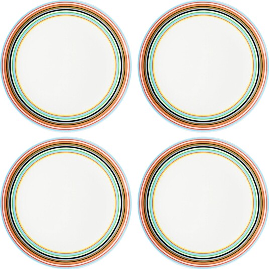 Origo Tallerken 20 cm 4 pk Oransje