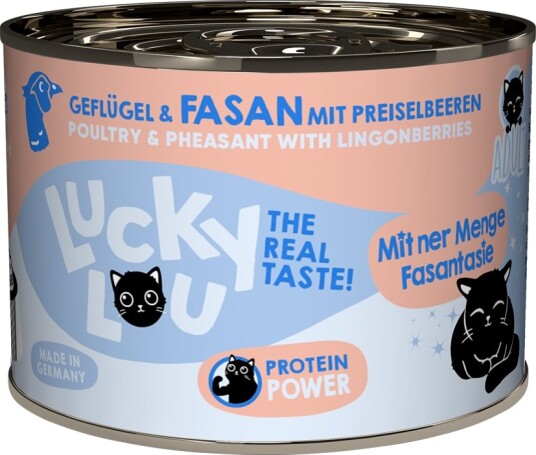 Lucky Lou Våtfôr Voksen Fjørfe Og Fasan 24 X 200 G