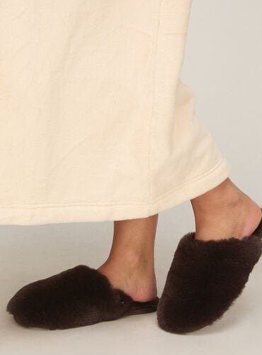 Hunkemöller Tøfler Faux Fur Brun