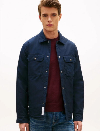 Tommy Hilfiger Padded Shirt Jkt Navy M