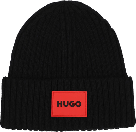 Hugo Kids Pull On Hat - Black - 52/54