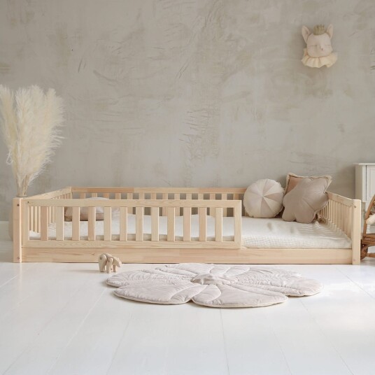 Minitude MILES Juniorseng/Montessoriseng 140x200 Nature Minitude MILES Juniorseng/Montessoriseng 140x200 Nature