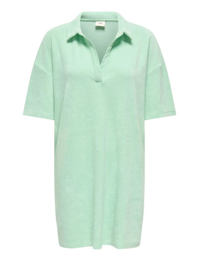 JDY Jdyterry S/S Collar Dress Jrs Exp - Green - S JDY Jdyterry S/S Collar Dress Jrs Exp - Green - S