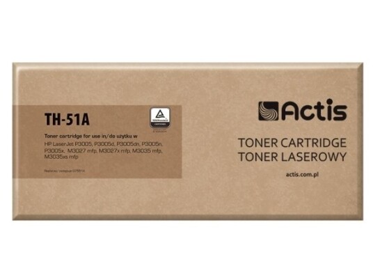 Actis Th-51A 6500 Sider Sort 1 Stykker