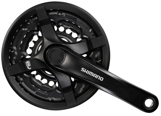 Shimano Tourney Fc-Ty501 44/34/24t 6/7/8-Delt Firkant Kranksett