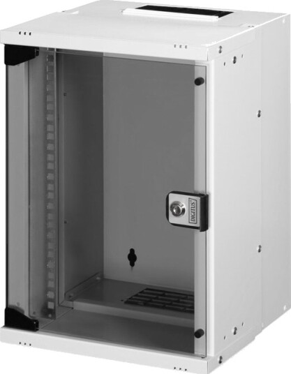 Digitus Soho Pro Series Rack Skap Veggmonterbar Ral 7035 Lysegrå 9U 10"