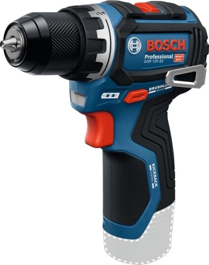 Bosch Drill GSR 12V 32 Professional Solo 12v Uten batteri