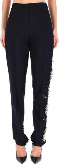 Dries Van Noten Dame Bukser Blå M,